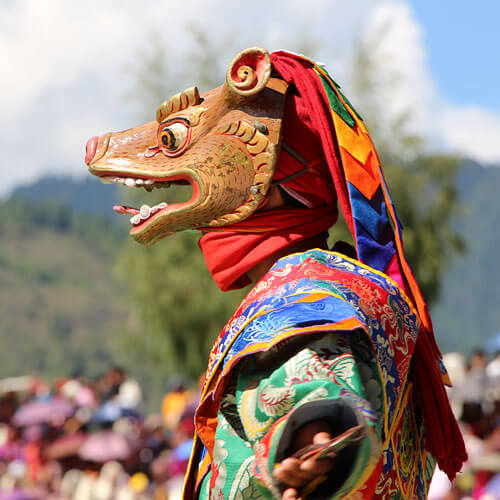 Gomkora Mask dance
