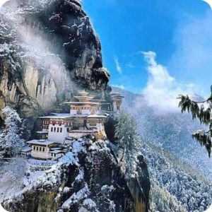 Tiger's Nest in Snow