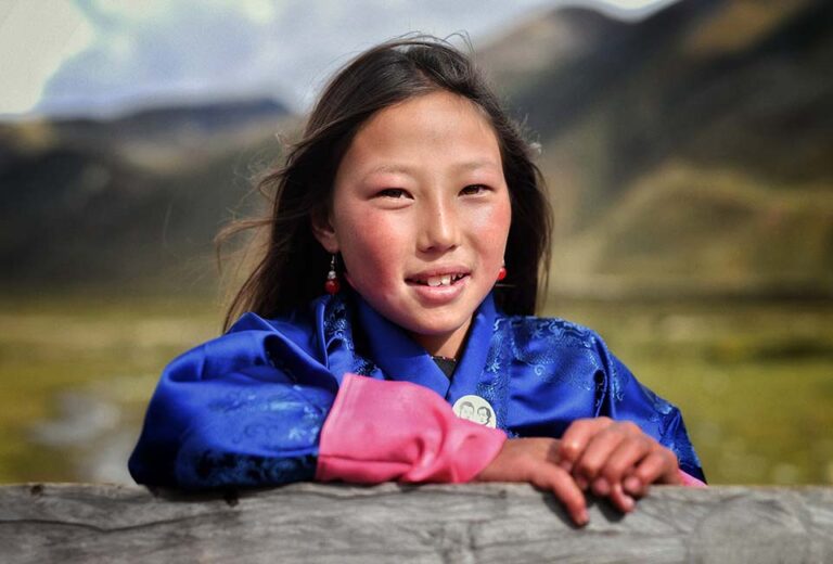 Bhutanese girl
